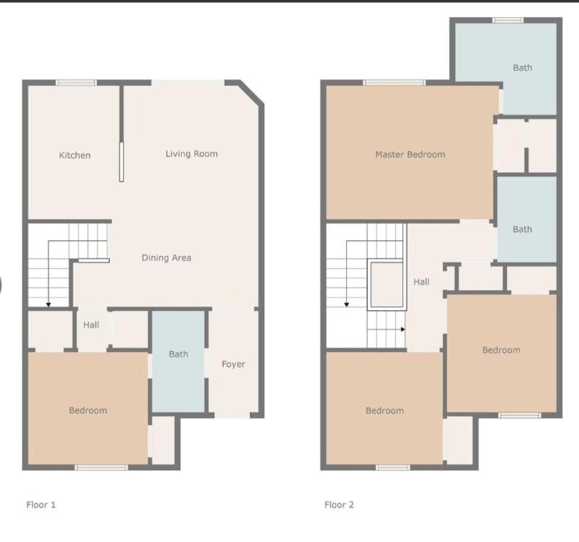 Cozy Stylish Townhome 达文波特 外观 照片